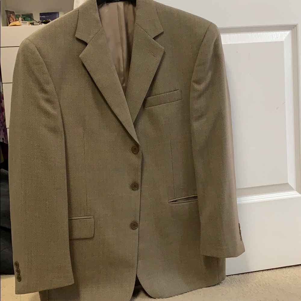 Gianfranco Ruffini Italy brown suit jacket